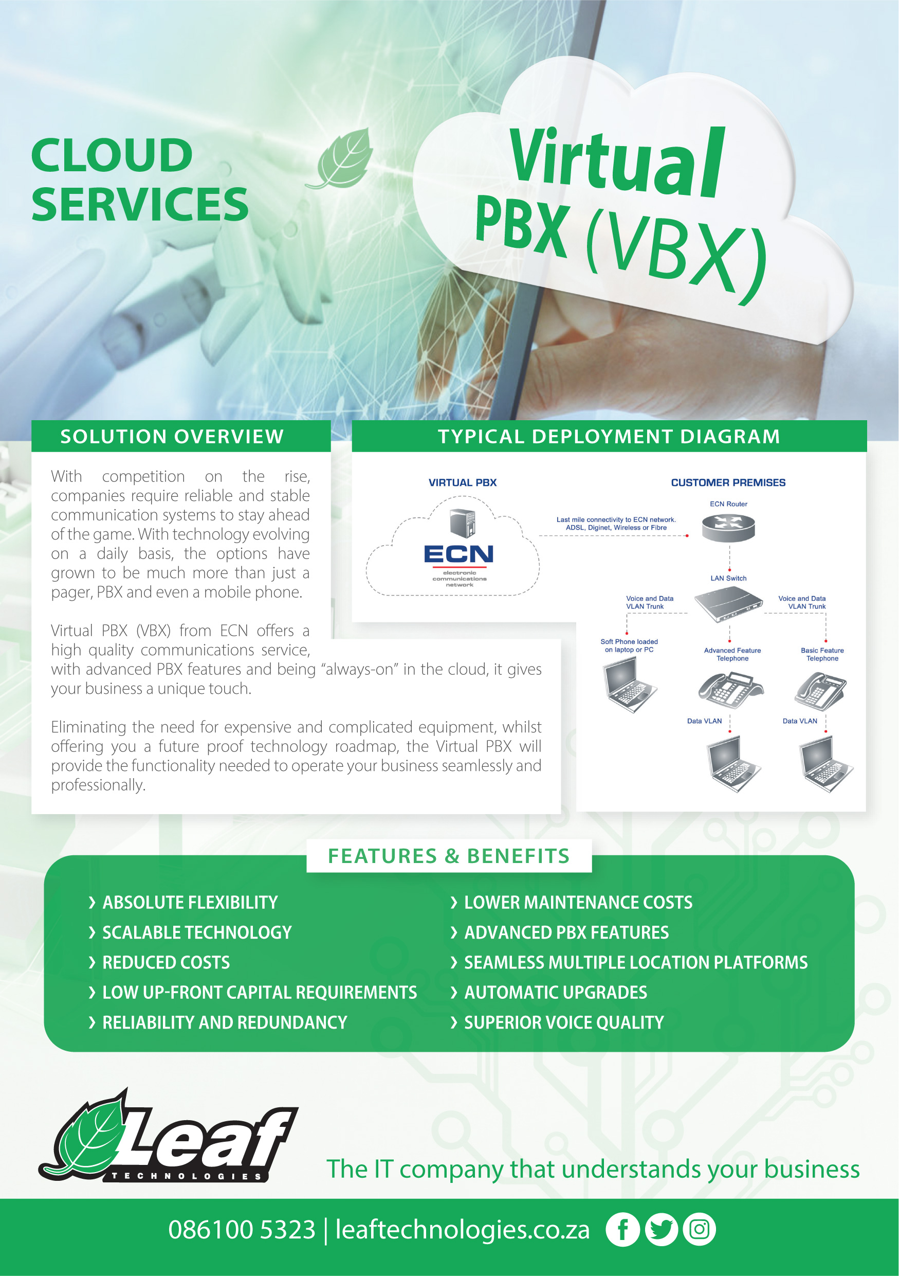 Cloud Services – Virtual Pbx (Vbx)