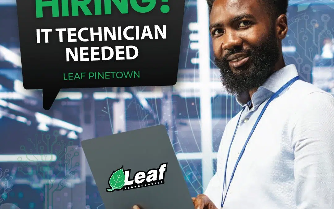 Motivated IT Technician Wanted at Leaf Pinetown Branch