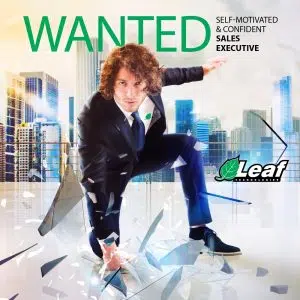 Sales Executive Wanted At Leaf Pinetown Branch 4 Unique Opportunity For Self-Motivated &Amp; Confident Sales Executive